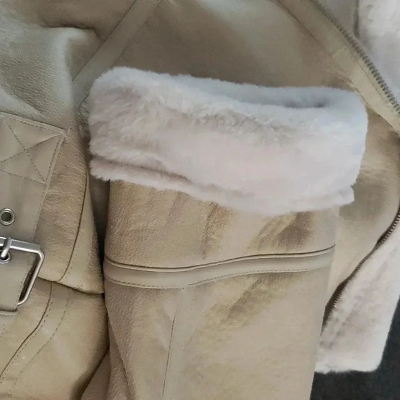 Sporty XL Preppy Cozy Sharpa Vegan Warm Snow Adventure Chore Barn Coat - Picture 10 of 15